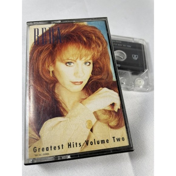 Reba McEntire Greatest Hits Volume Two Music Cassette TESTED & WORKS MCA - Picture 1 of 8